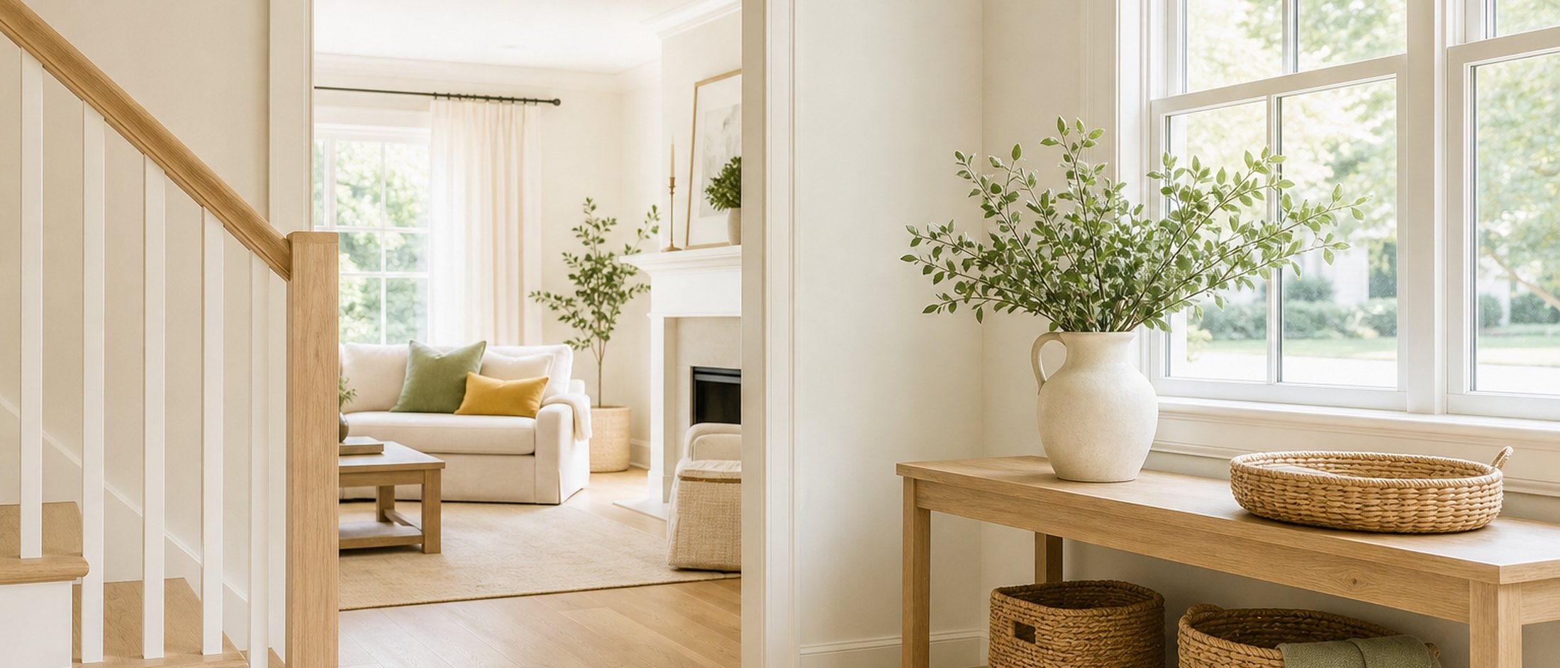 An organized home interior in Green Hills, Tennessee