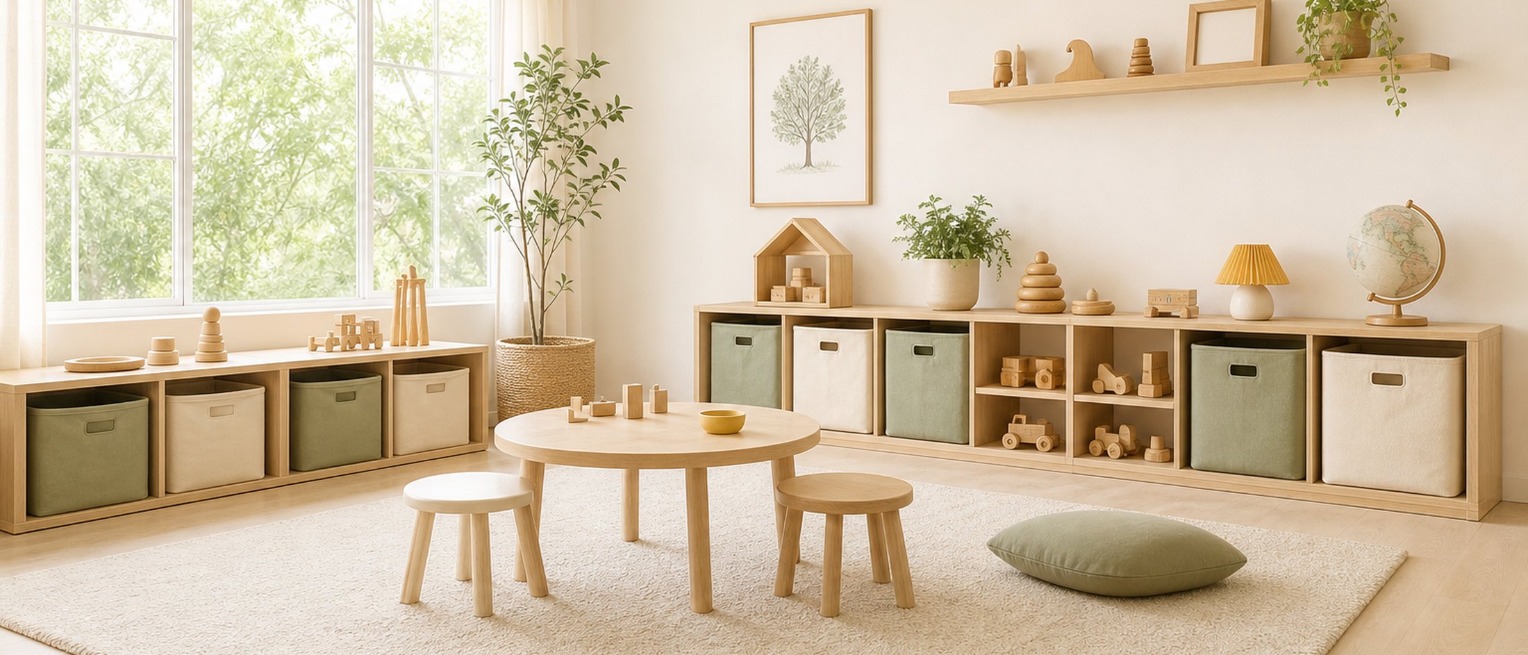 Playroom & Kids Spaces project completed in a Nashville, TN home