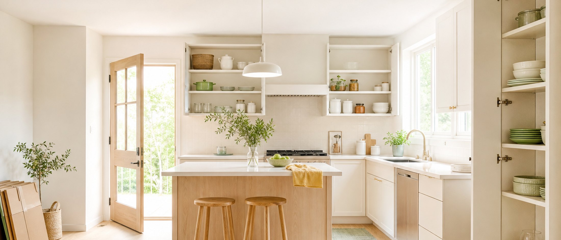 Unpacking & Move-In Organizing project completed in a Nashville, TN home